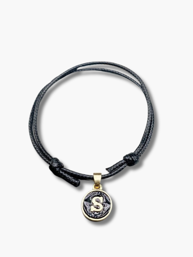 Matching Couple Initial Bracelets