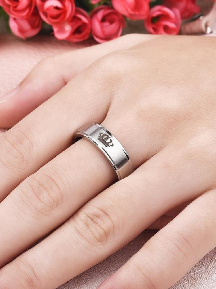 King & Queen Rings for Couple
