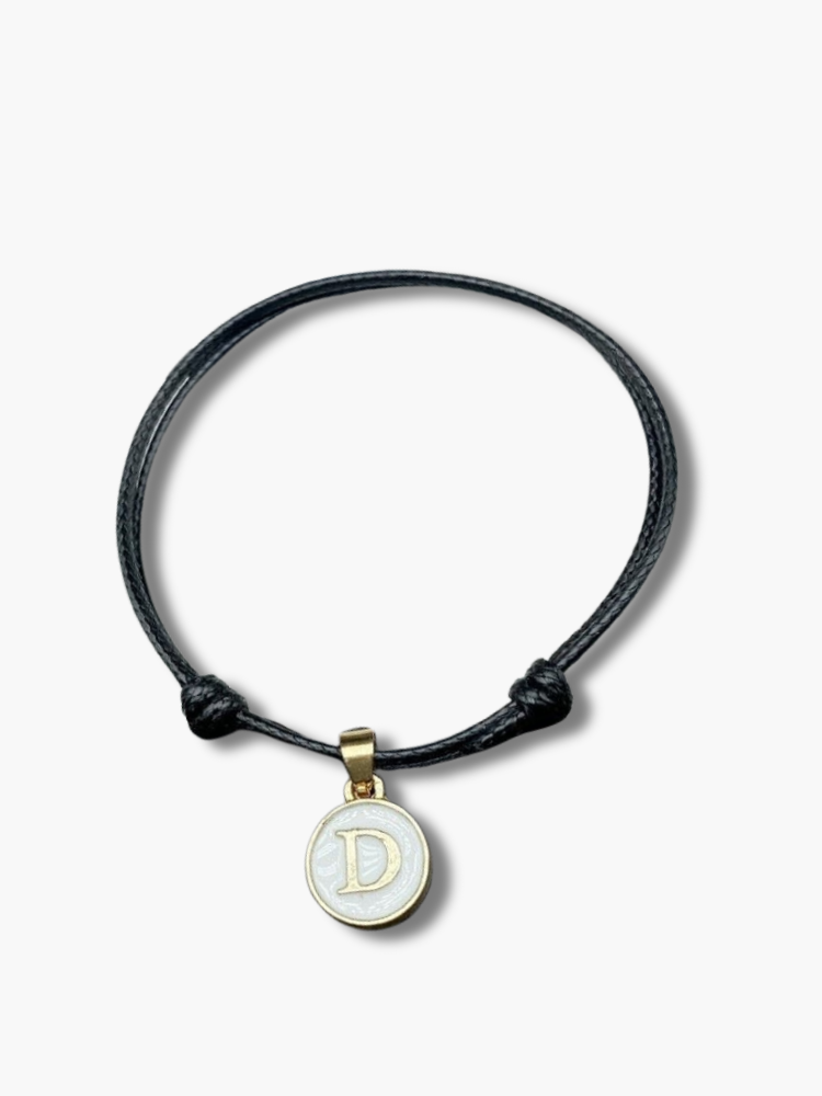 Matching Couple Initial Bracelets