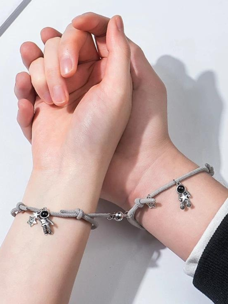 Magnetic Couple Cord Bracelets