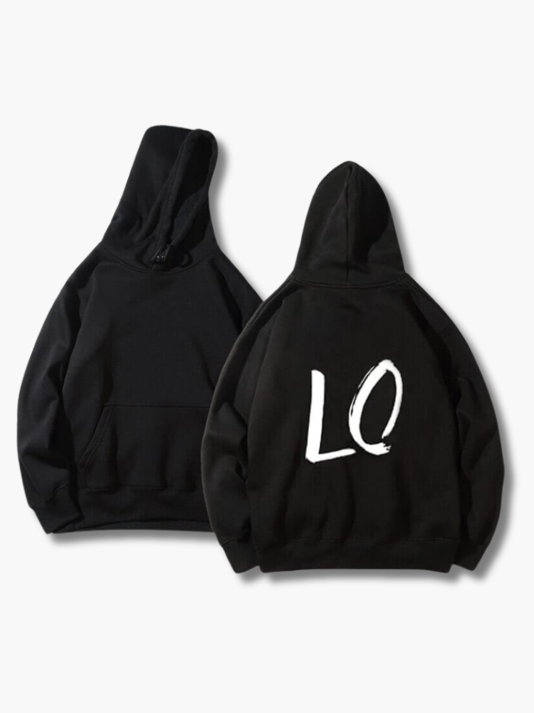 Black & White Couple Hoodies