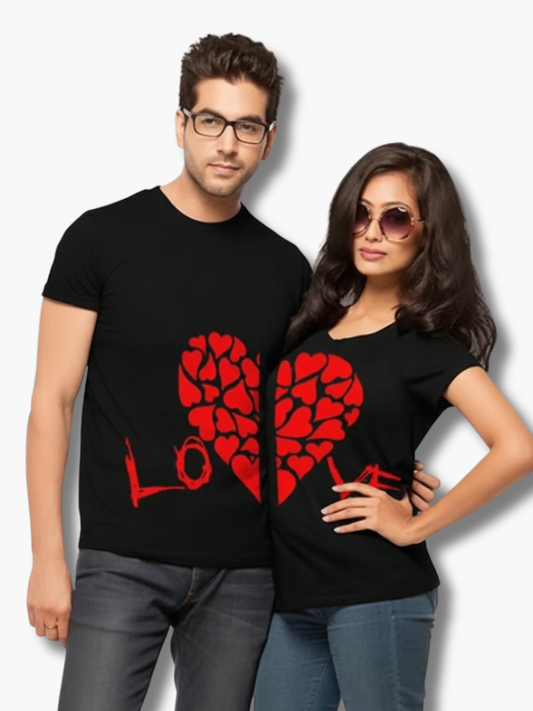 Valentine T-shirts for Couples