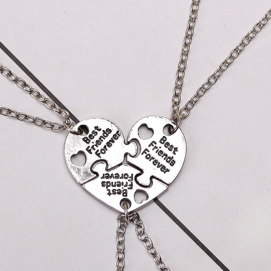 3 Person Best Friend Necklaces