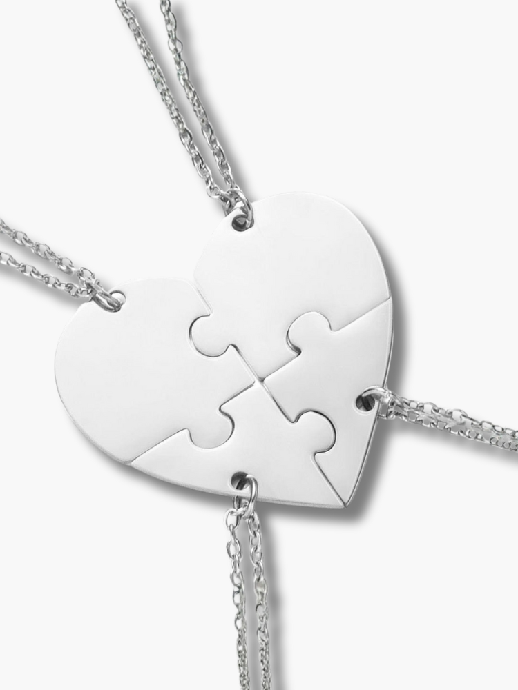 Custom Friendship Necklaces for 4