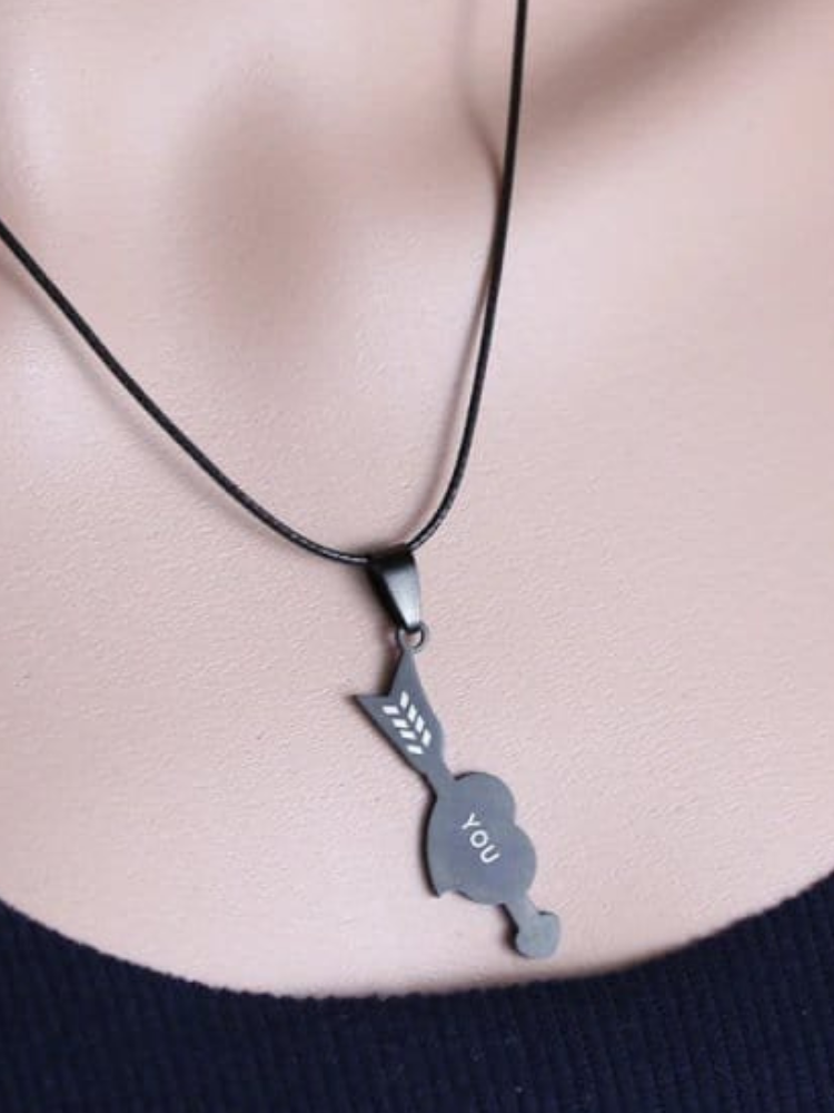 Removable Heart Couple Necklaces