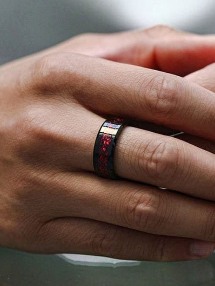 Black Couple Rings