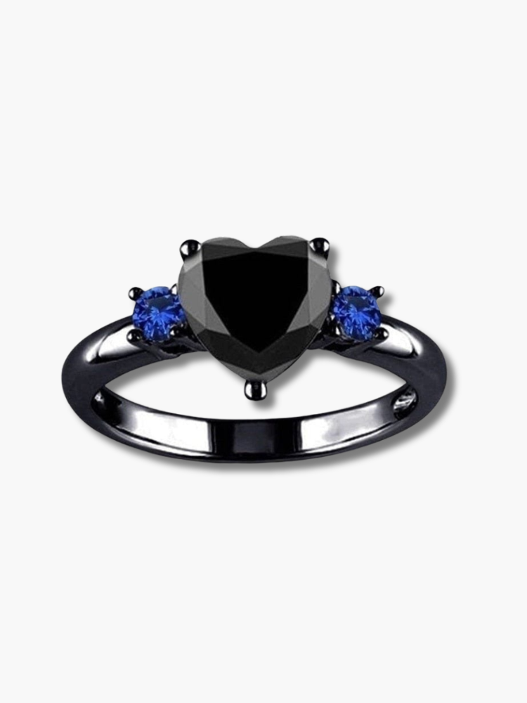 Black Diamond Engagement Rings