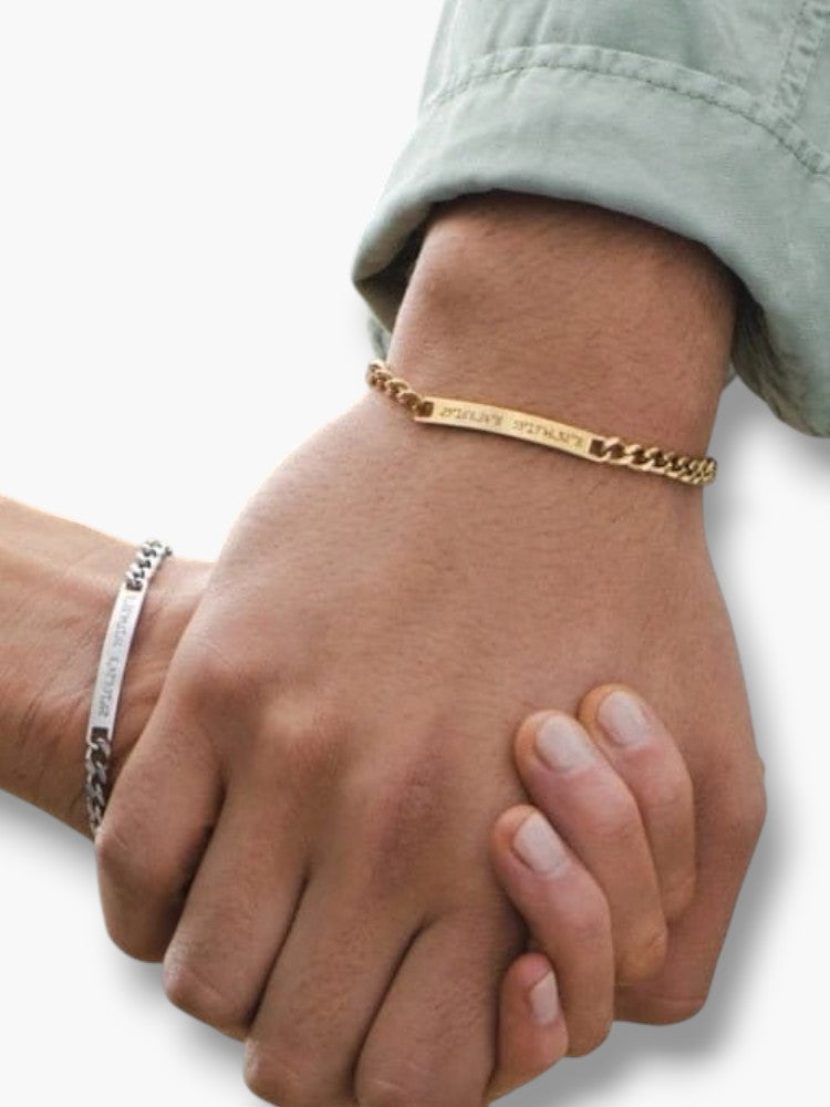 Couple Bracelets Gold & Silver