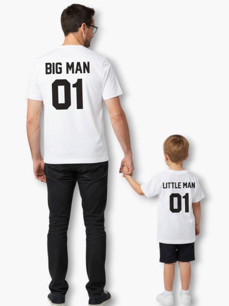 Dad and Son Matching Holiday Shirts