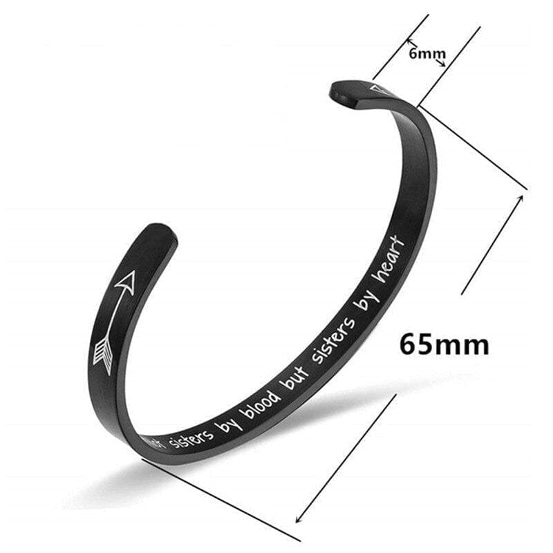 Engraved Sister Bracelets