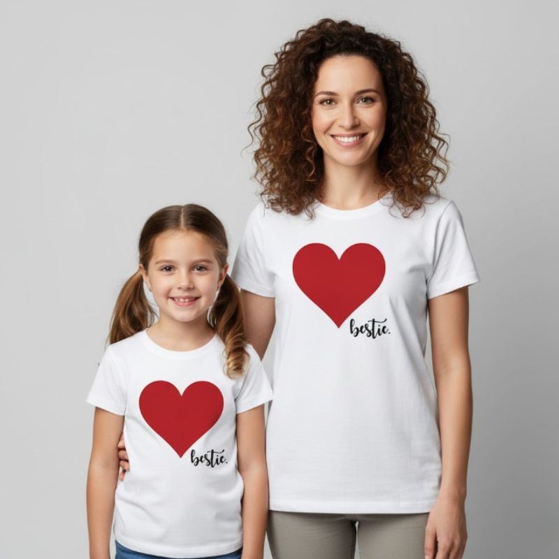 Bestie Mommy and Me Matching Shirts