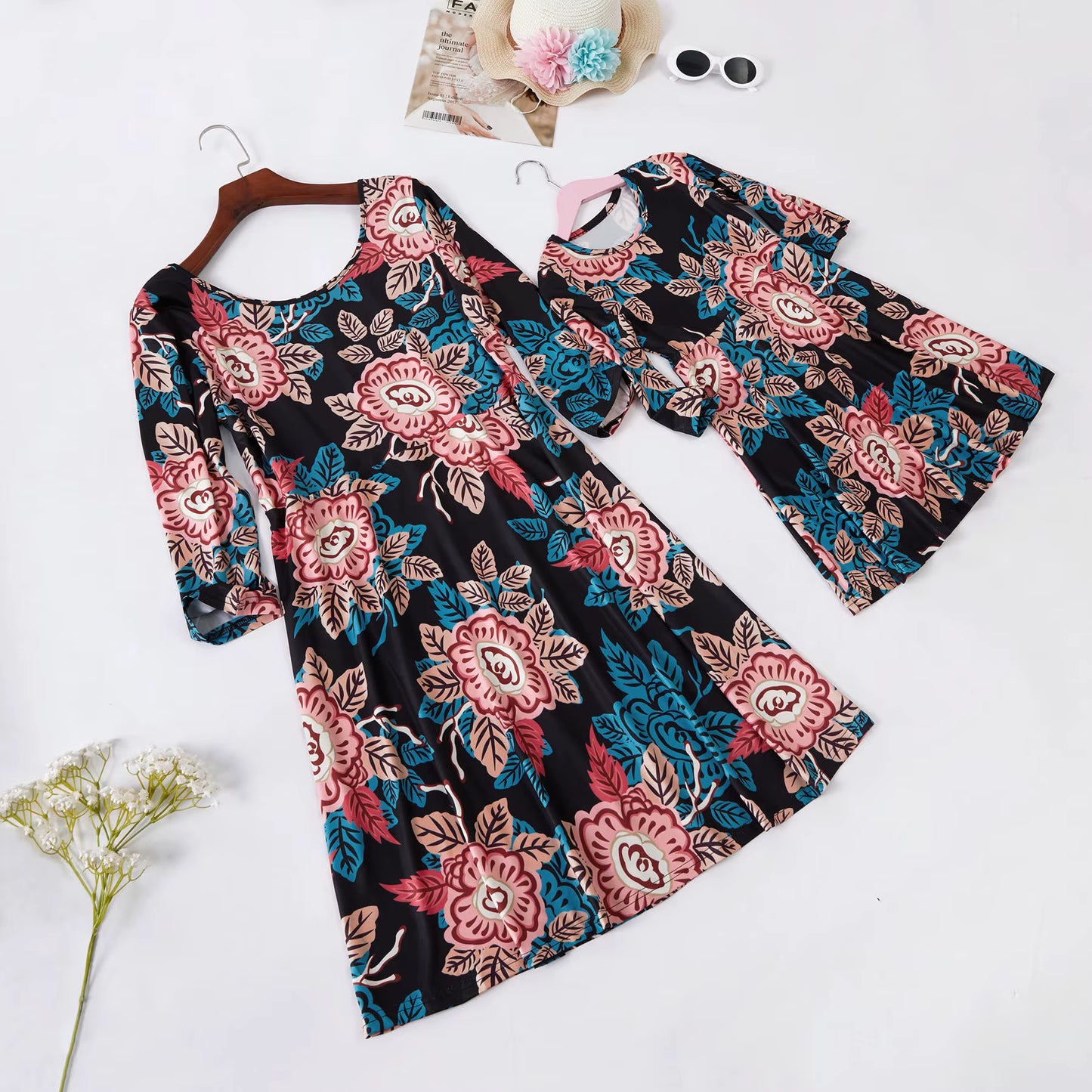Matching Vintage Dress for Mum and Daughter