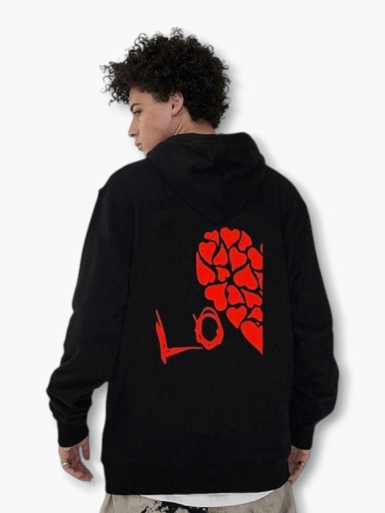 Matching Black Hoodies for Couples