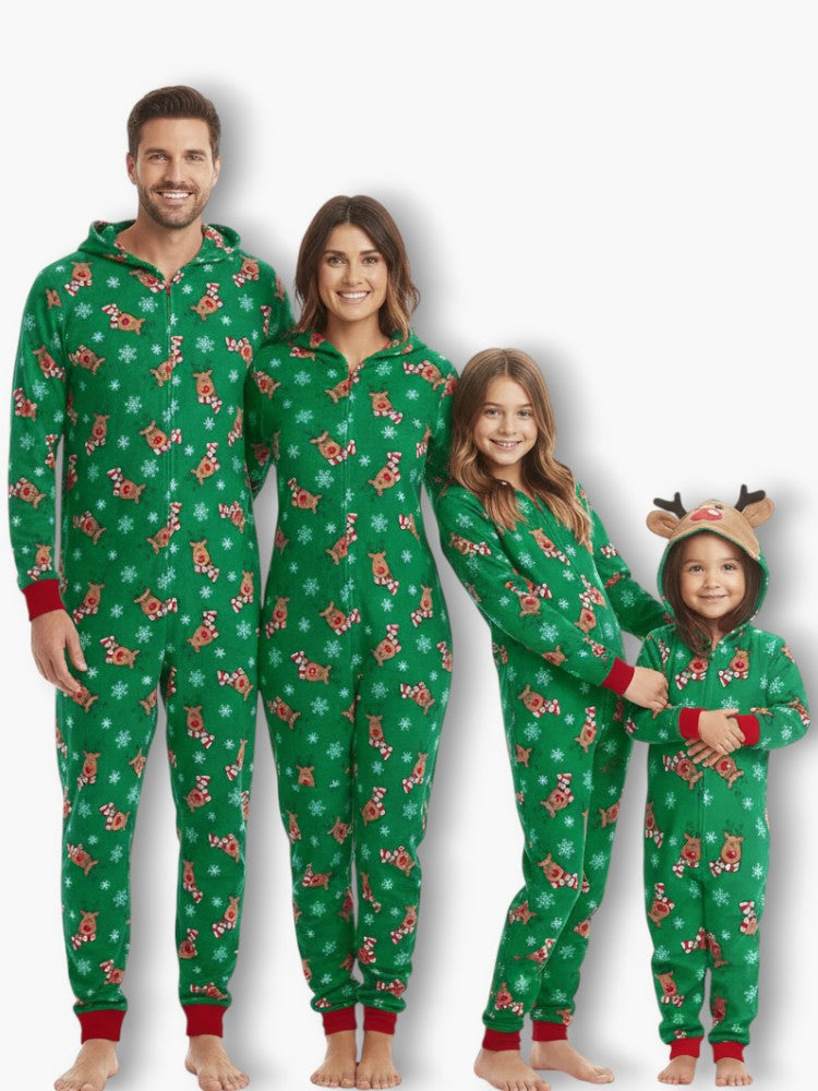 Matching Family Santa Jumpsuits