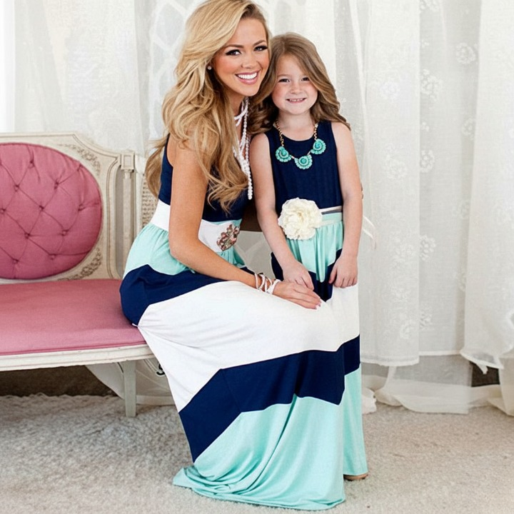 mom and daughter maxi dresses Matching for Mum – Matching Outfits DREAMT SIZE:26 Paulina maxi sweater dress It is personally sewn