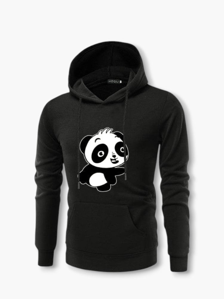 Matching Panda Hoodies for Couples