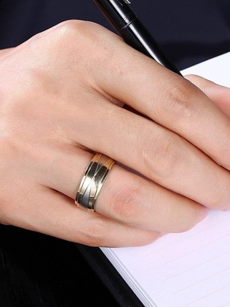 Matching Stainless Steel Rings for Couples