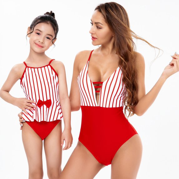 Swimwear Mother and Daughter