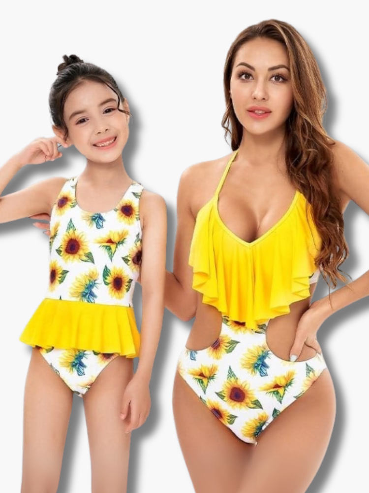 Mommy and Me One Piece Swimsuits