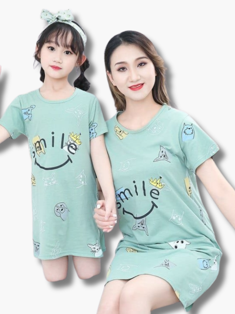 Mum And Daughter Matching Pyjamas