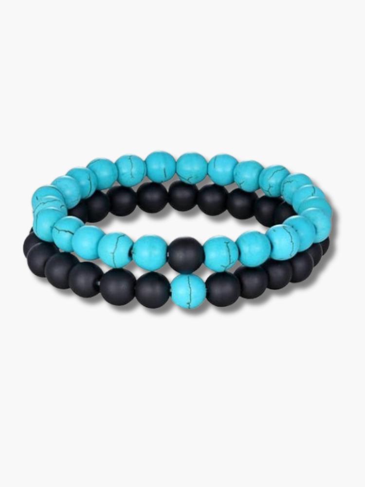 Onyx Bracelets for Couples