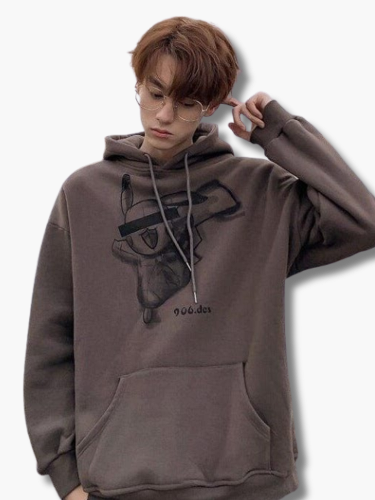 Pokemon Couple Hoodies