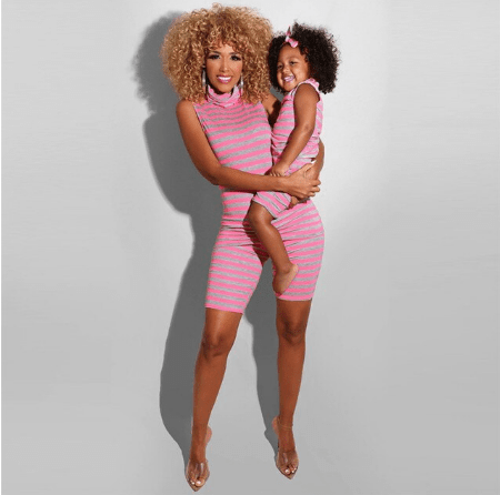 Tenue mère fille sans manches