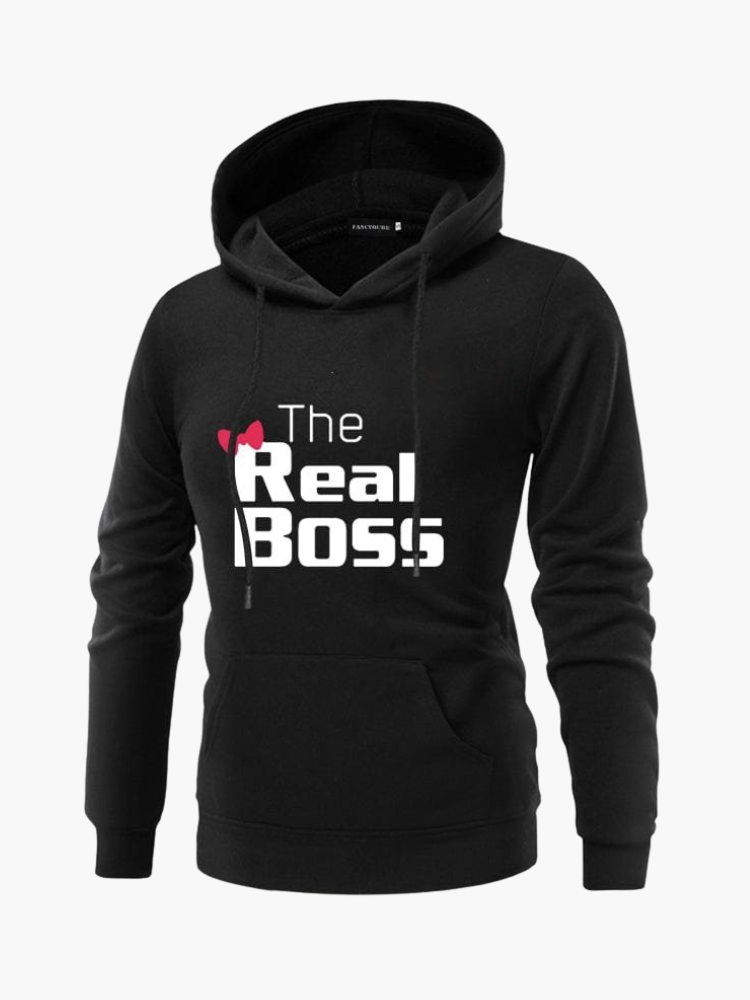 The Boss & The Real Boss Couple Hoodies