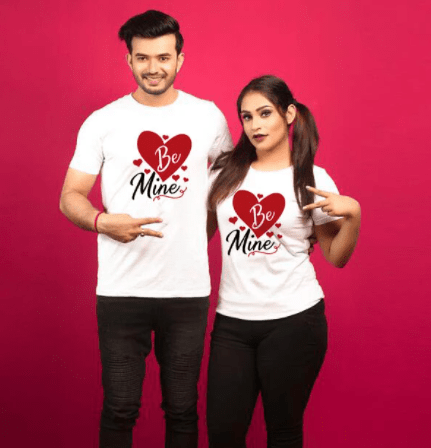 Be Mine Couple T-shirt