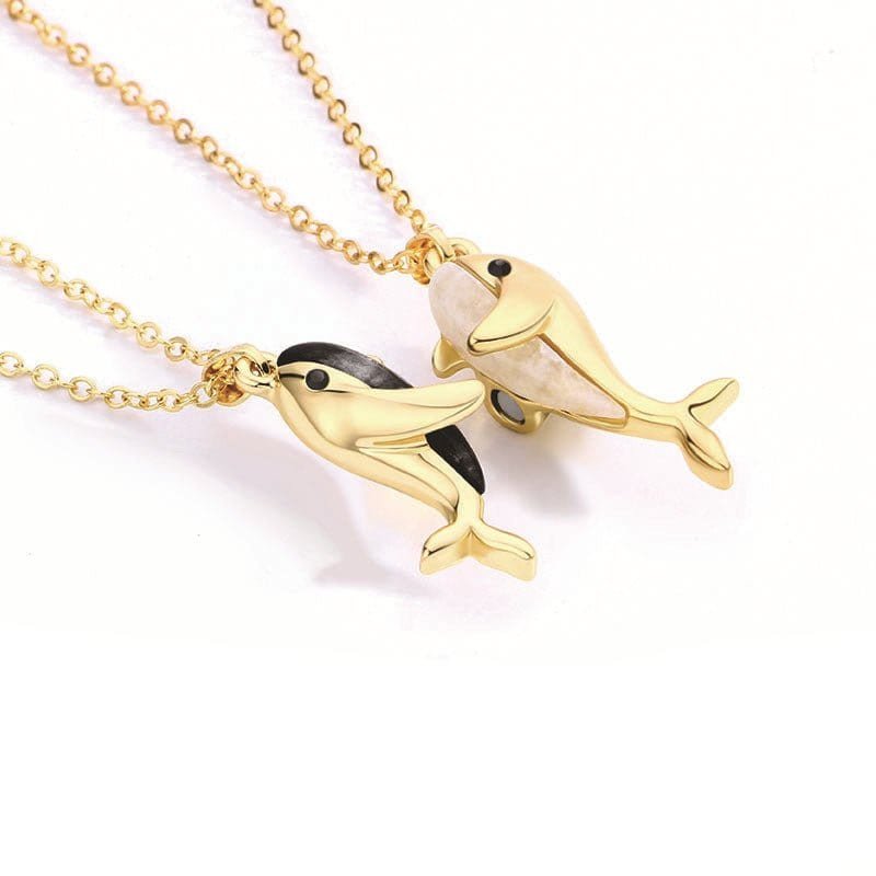 Best Friend Dolphin Necklace