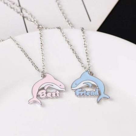 Best Friend Necklaces Dolphin