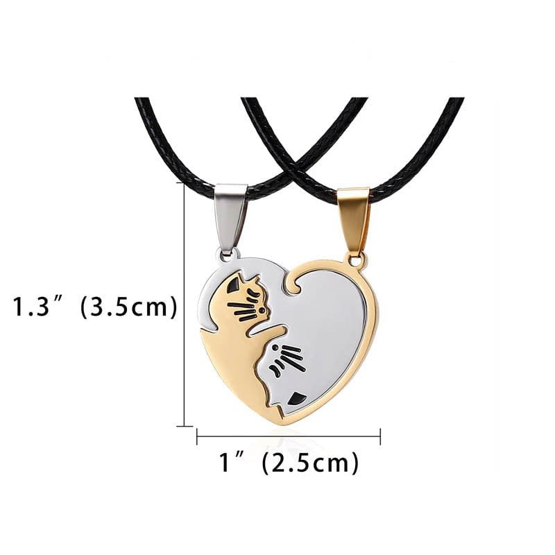 Best Friend Necklaces Magnetic