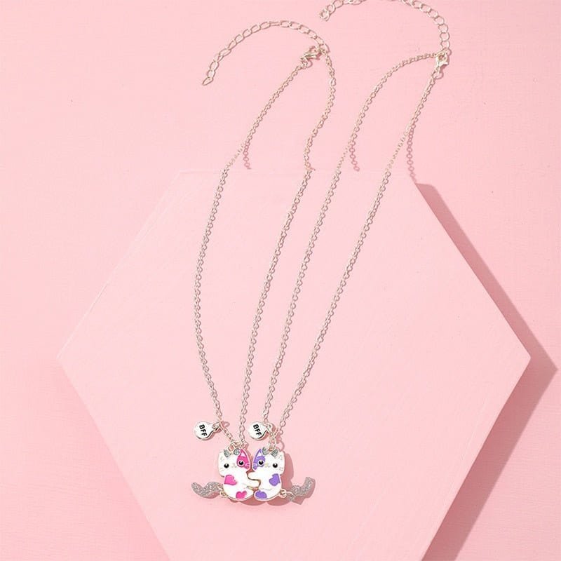 BFF Necklaces for 2 Magnetic