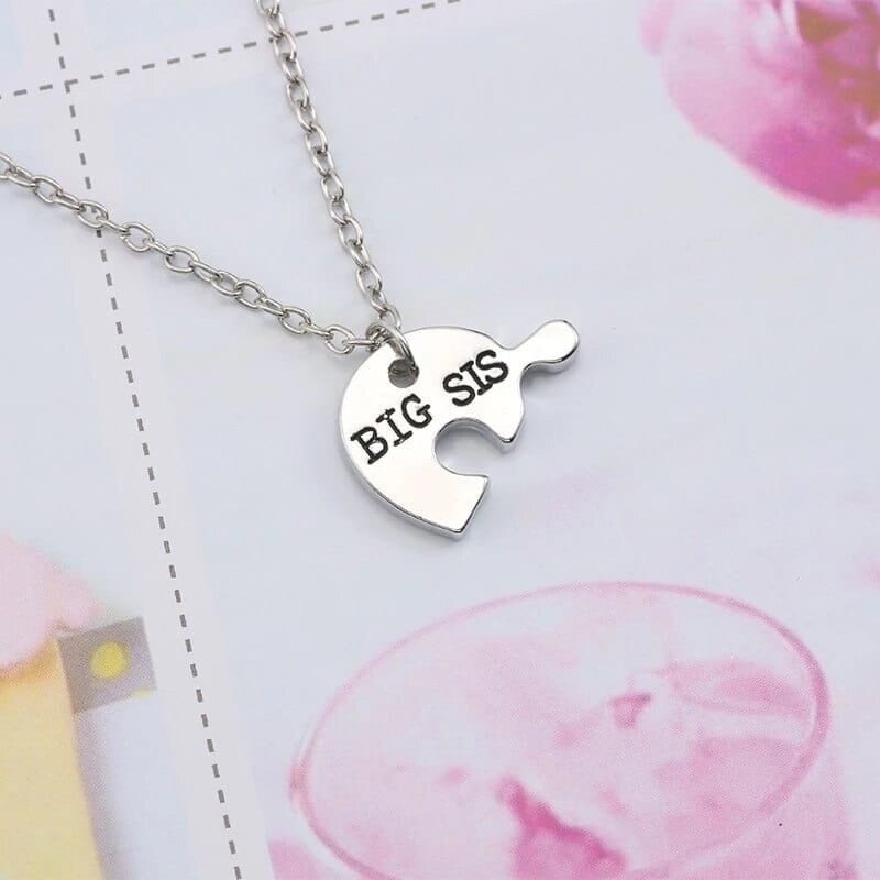 Big Sis Middle Sis Little Sis Necklace