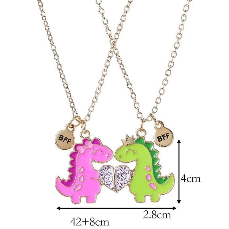 Dinosaur Best Friend Necklaces
