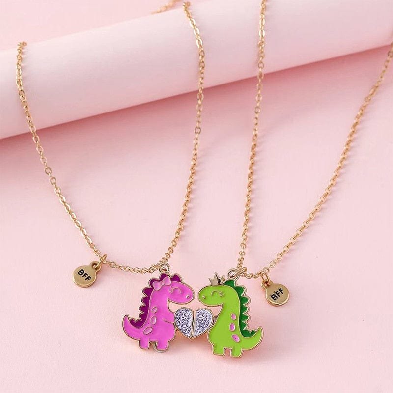Dinosaur Best Friend Necklaces