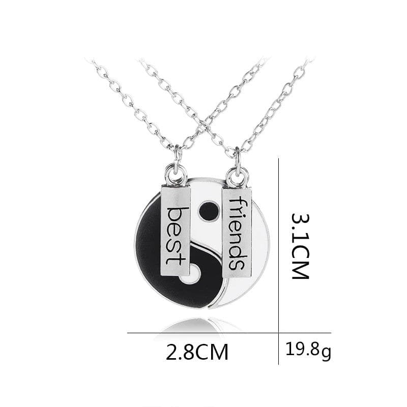 Friendship Necklaces Yin Yang