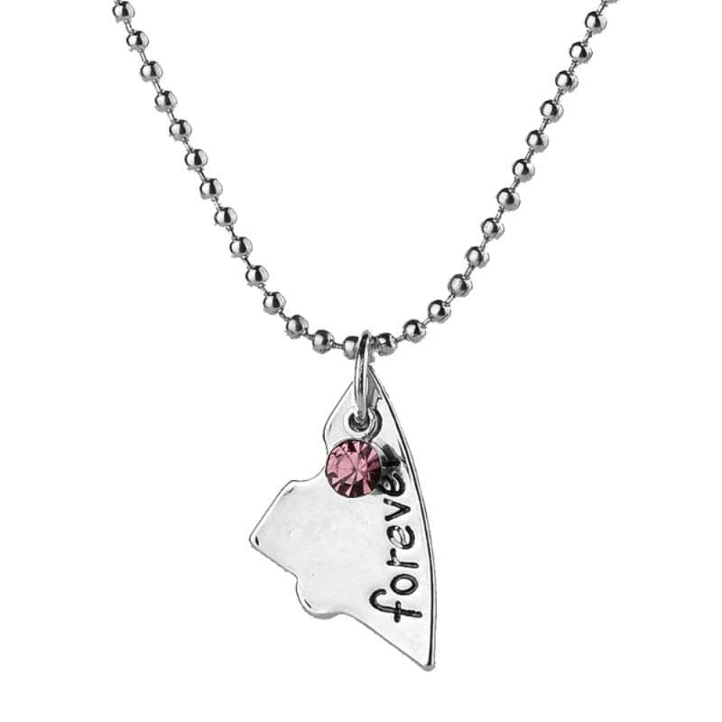 Magnetic Best Friend Heart Necklace