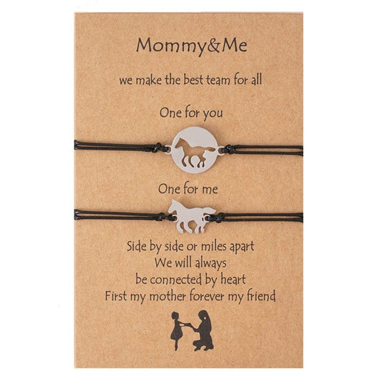 Matching Mum and Daughter Bracelets