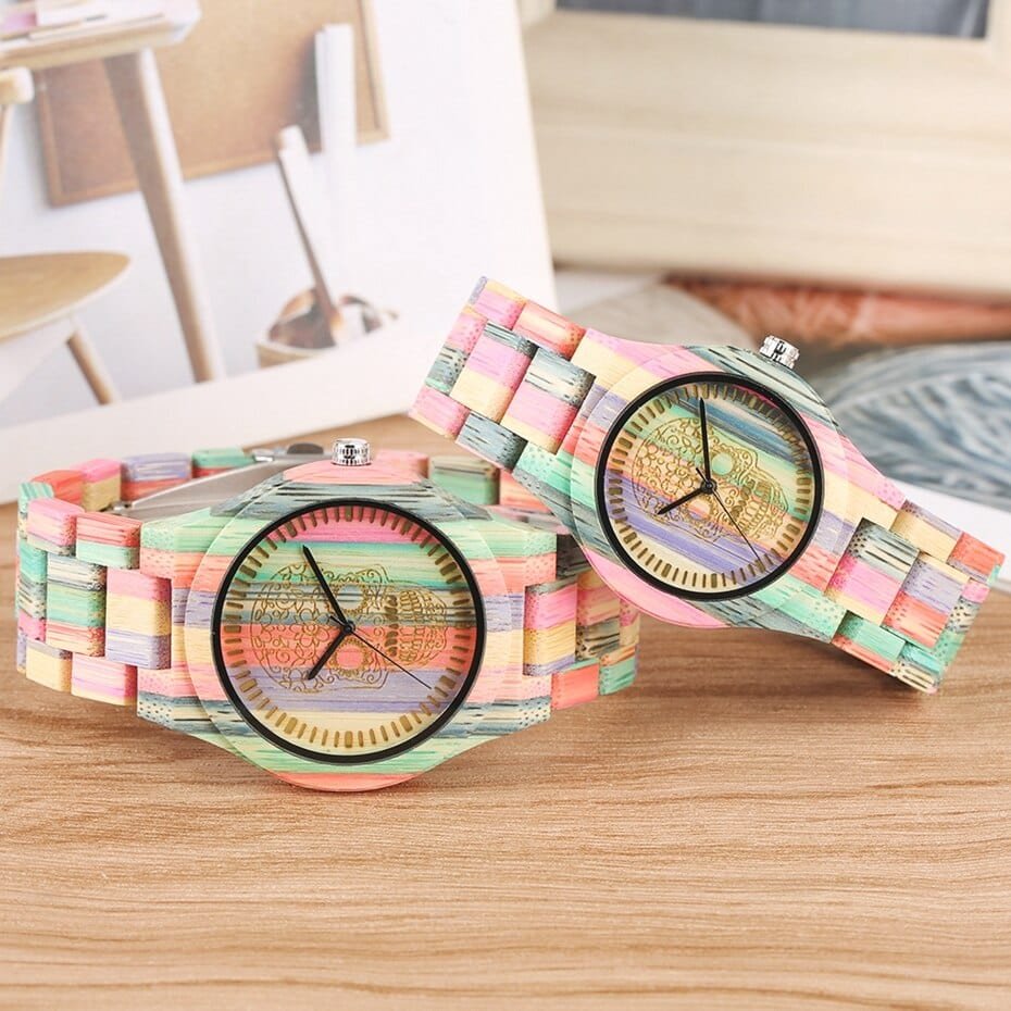 Mexican Calavera Couple Watch