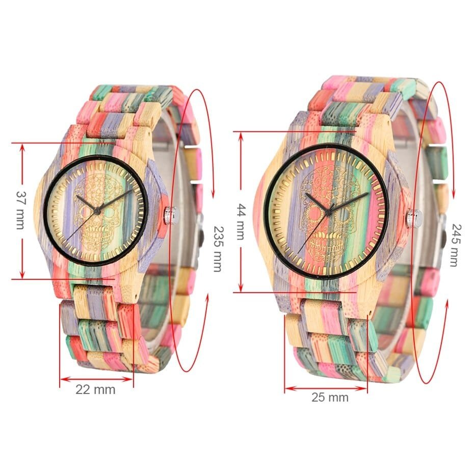 Mexican Calavera Couple Watch