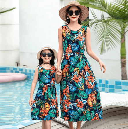 Mum and Me Beach Dresses