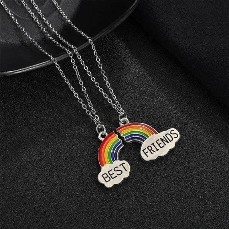 Rainbow Friendship Necklaces