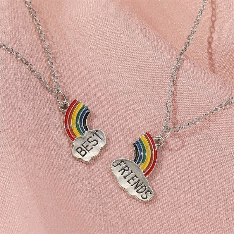 Rainbow Friendship Necklaces