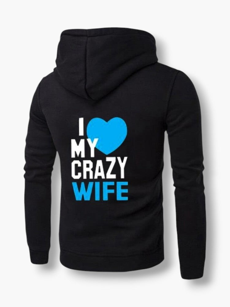 Crazy Wife & Crazy Husband Hoodies