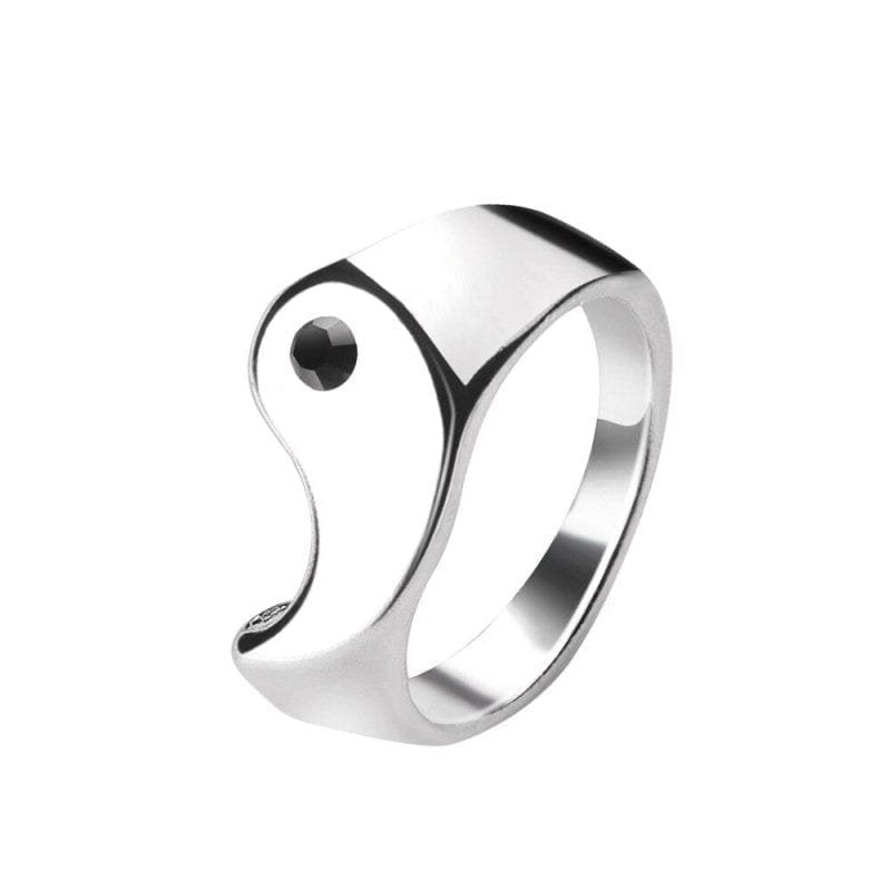 Yin Yang Couple Ring