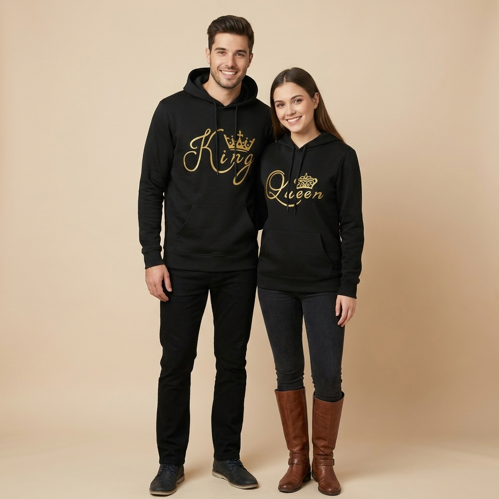 Matching Couple Hoodies