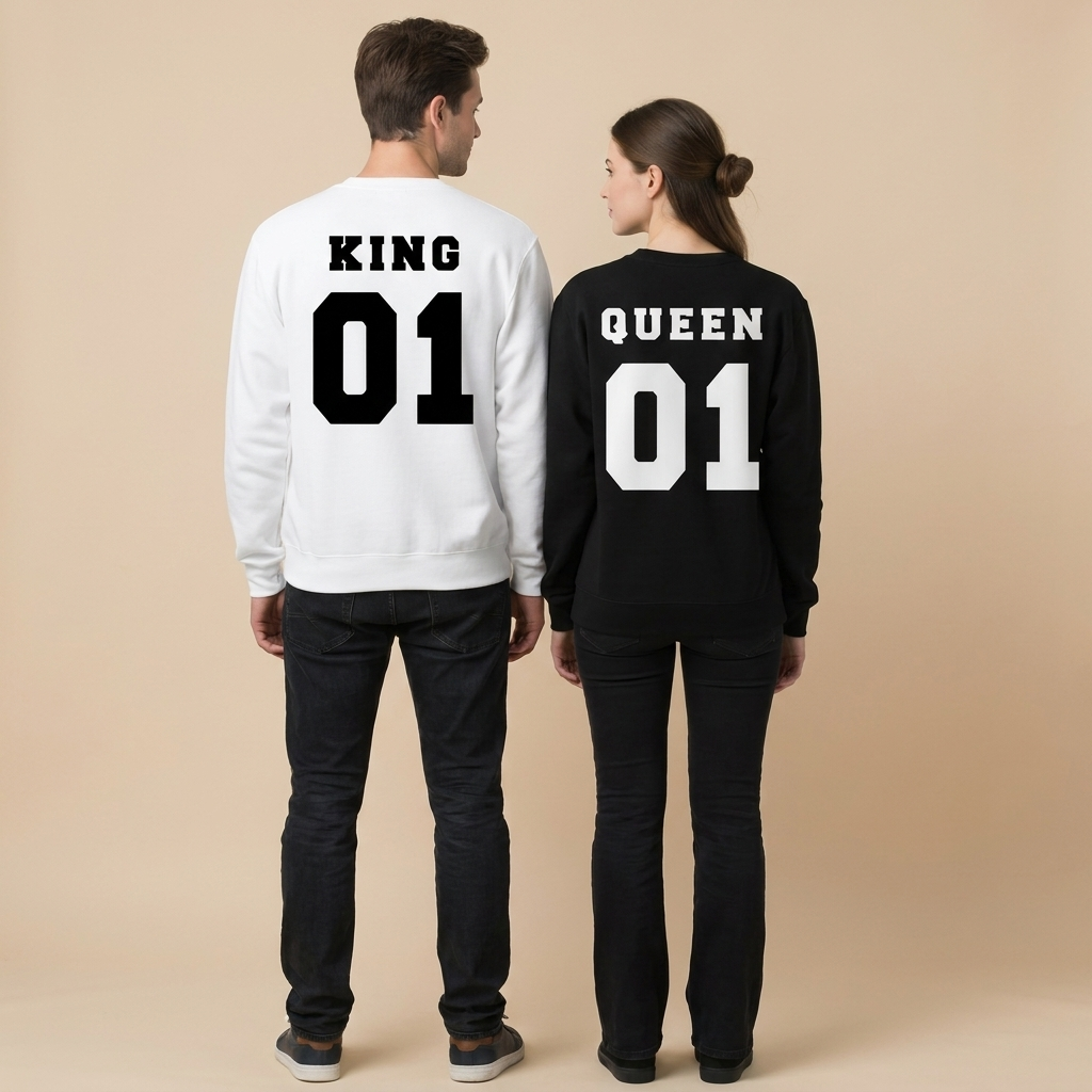 Matching Couple Sweatshirts