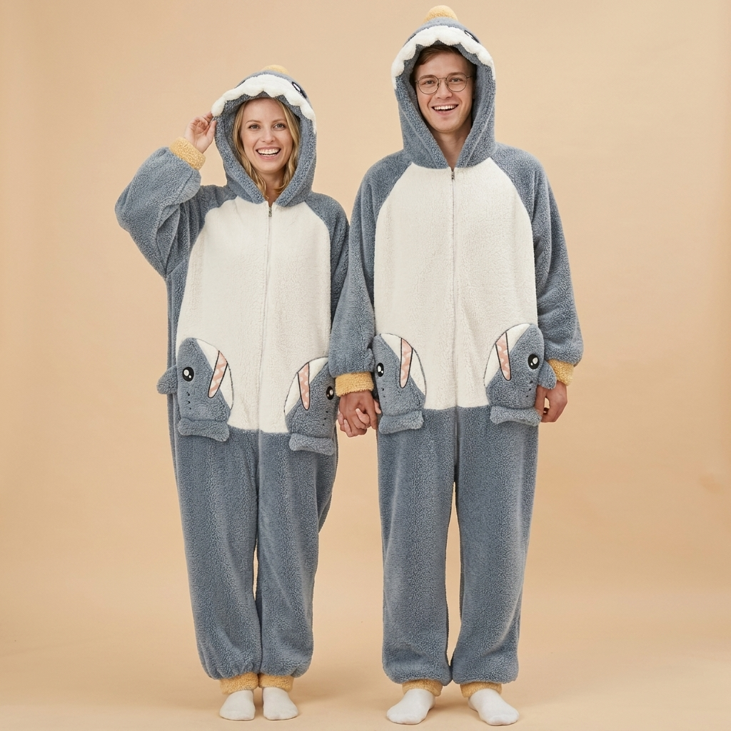 Matching Onesies for Couples