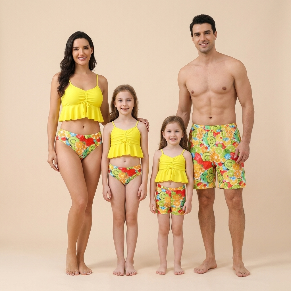 Matching Family Swimsuits